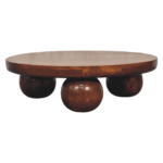 Chestnut Central Ball Table - Image 12