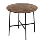 Dining Table Round Kitchen 4 Person Coffee 80cm - Image 9