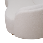 Athen Lounger 3 Seater Boucle Sofa - Clearance - Image 5