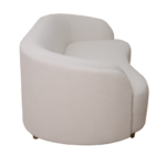 Athen Lounger 3 Seater Boucle Sofa - Clearance - Image 7