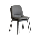 Stackable Dining Chairs Kitchen Grey