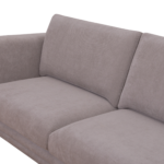 France 3 Seater Upholstered Sofa Lounger - Image 5