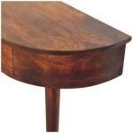 Backless Mounted Chestnut Console - Image 8