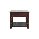 Turned Legs Cherry Console Table - Image 8