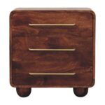 3-Drawer Rounded Chest