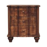 Lume Roasted Panelled Bedside
