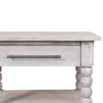 Spindle Acid Wash Side Table - Image 4