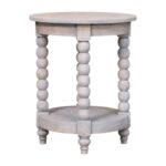 Spindle Washed Round Table