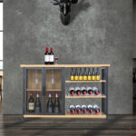 Bar Cabinet Buffet Sideboard - Image 8