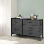 Storage Cabinet Tower Chest Dark Grey - Image 7