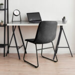 2x Dining Chairs Black - Image 8