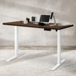 Motorised Standing Desk Height 120cm Walnut 800x 1.5MM - Image 8