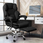 Gaming Chair Office Computer Black Footrest - Image 8