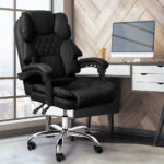 Gaming Chair Office Computer Black No Footrest - Image 8