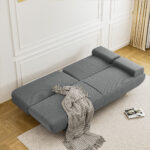 CONVERTIBLE SOFABED WITH USB CHARGE AND SIDE TABLE - Image 7