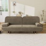 CONVERTIBLE SOFABED WITH USB CHARGE AND SIDE TABLE - Image 7