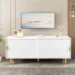 120cm TV Cabinet Entertainment Unit - Image 8