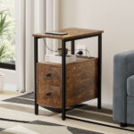 Side Table Narrow Coffee End Table - Image 8