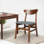 2xDining Chairs Kitchen Chair Brown 2Pack - Image 7