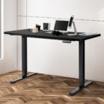 Motorised Standing Desk Adjustable 140cm Black 1000x 1MM - Image 7