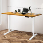 Motorised Standing Desk Adjustable 140cm Natural 1000x 1MM - Image 7