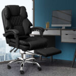 Gaming Chair Office Computer Black Footrest - Image 7