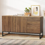 Buffet Sideboard Storage Cabinet Walnut - Image 9