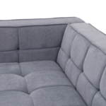 Louis 3 Seater Lounger Upholstered Modular Sofa - Image 8