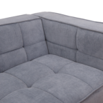 Louis 3 Seater Lounger Upholstered Modular Sofa - Image 6