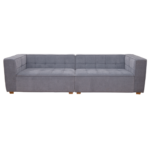 Louis 4 Seater Upholstered Modular Sofa Couch - Image 2
