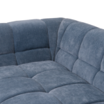 Parisian 3 Seater Upholstered Sofa Lounger - Image 10