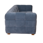 Parisian 3 Seater Upholstered Sofa Lounger - Image 3