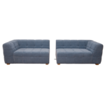 Parisian 4 Seater Upholstered Modular Sofa Couch - Image 6