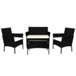 4PCS Outdoor Furniture Setting