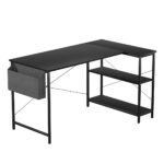 L Shaped Computer Desk Home Desk Black