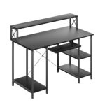 Office Gaming Computer Desk Black