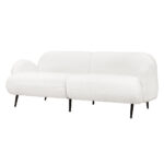 Cloud Sofa 3 Seater Sherpa Fleece White