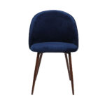 2x Dining Chairs Seat French Navy - Image 2