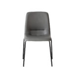Stackable Dining Chairs Kitchen Grey - Image 2