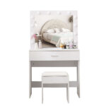 Dressing Table Set Makeup Mirror - Image 2