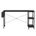 L Shaped Computer Desk Home Desk Black - Image 2