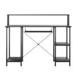 Office Gaming Computer Desk Black - Image 2