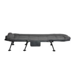 Folding Camping Bed Camp Cots Dark Grey - Image 2