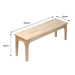 1XDining Chairs Bench Chair Seat - Image 3