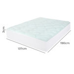 Mattress Topper Pillowtop Cover Protector Double - Image 3