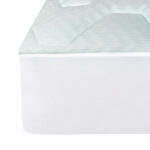Mattress Topper Pillowtop Cover Protector Queen - Image 4