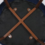 2x Dining Chairs Seat French Navy - Image 4