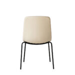 Stackable Dining Chairs Kitchen Beige - Image 4