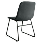 2x Dining Chairs Black - Image 4