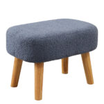 Rocking Chair Ottoman Footrest With Side Pocket - Image 4